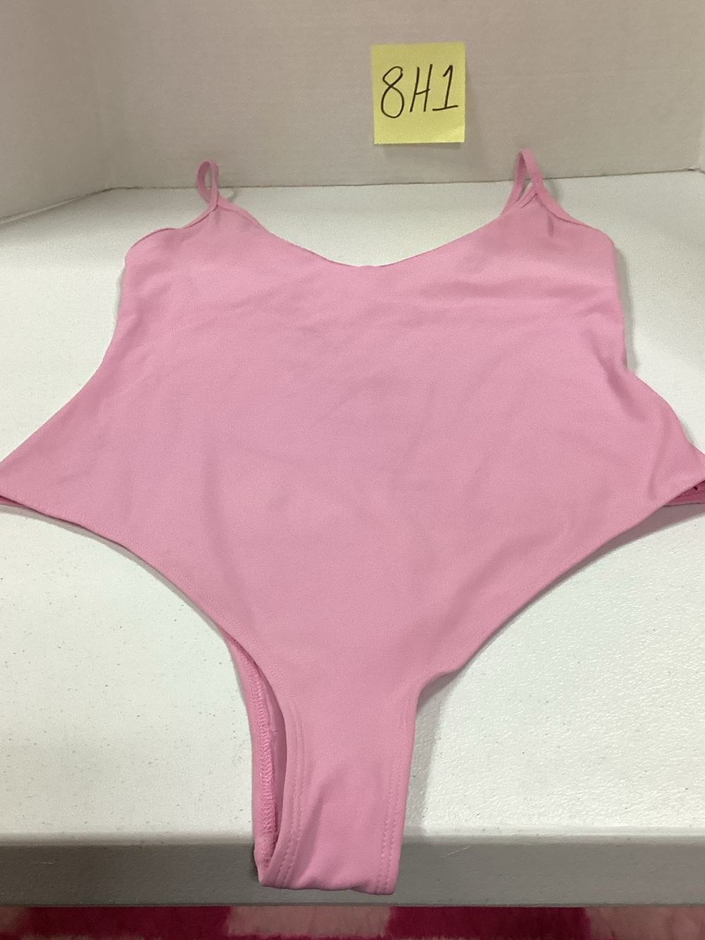Garage Pink Women’s Bodysuit - Solid Camisole Style